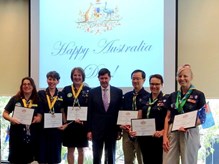 Menzies Community Service Award Recipients from 1st Doncaster East