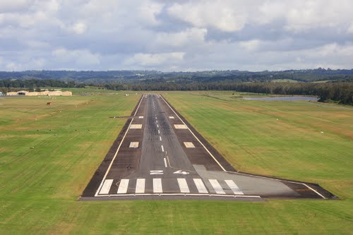 Final Approach Runway 24 Camden