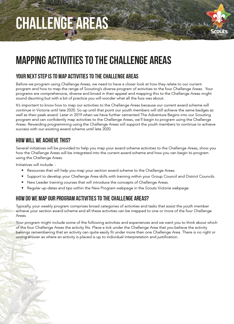 Mapping Fact Sheet