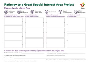 Special Interest Areas Flowchart