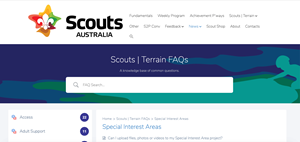 Special Interest Areas Terrain FAQs