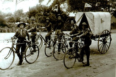 1st Albert Park Bicycle Patrol & Trek Cart