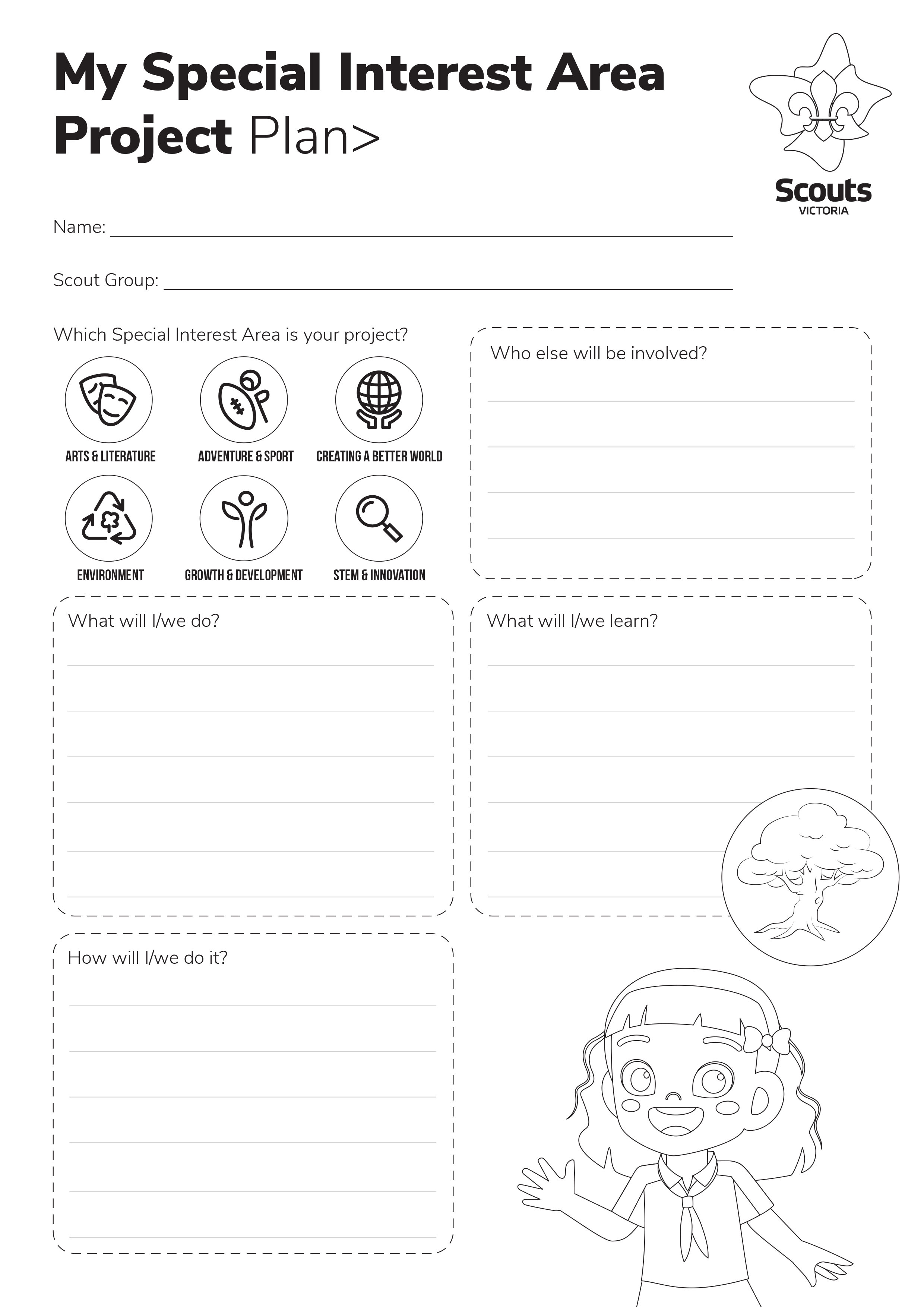 My Special Interest Area Project - A Resource for Joey Scouts and Cub Scouts
