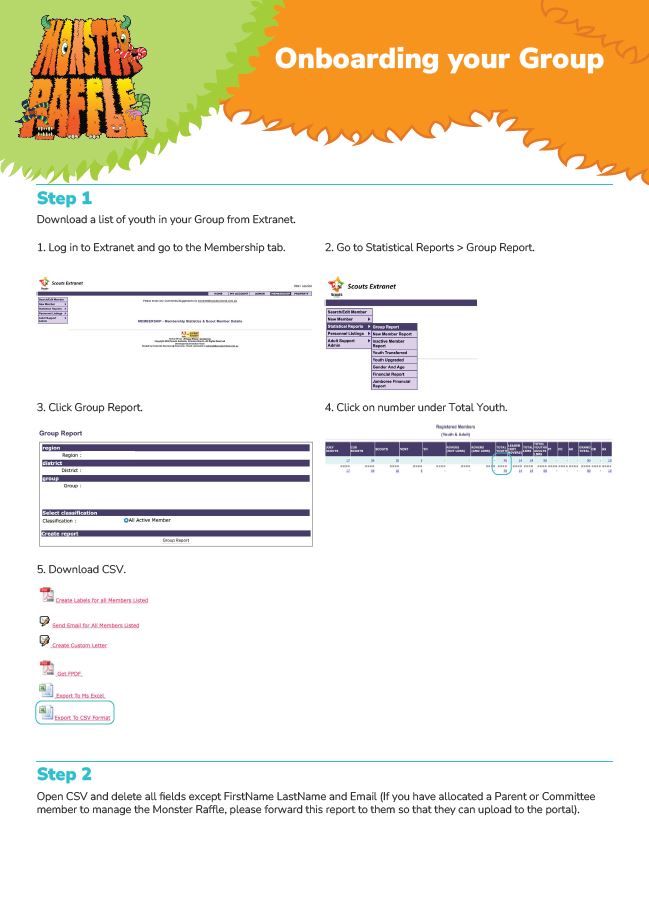 Onboarding your Group
