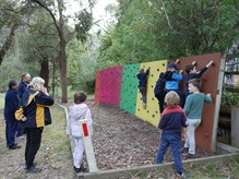 Camp Niall Bouldering Wall