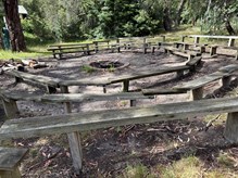 Camp Niall Campfire Circle With Seating For 150